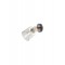 Wall/ceiling lamp Smarter Hansen, metal, smoked glass, sand black, 1XE27, H.14 cm