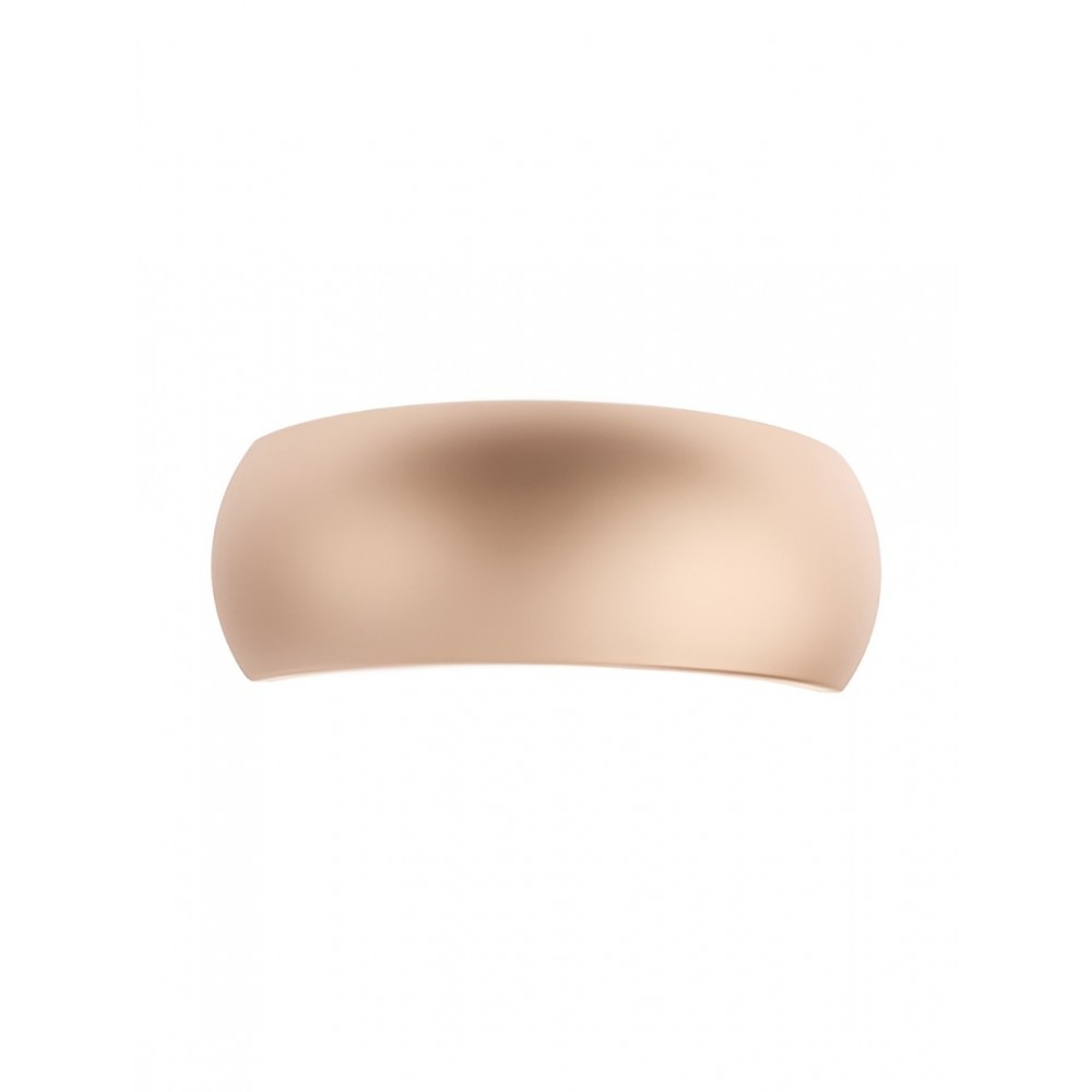 Wall lamp Smarter Brow, plastic, matt gold, 1XE14, L.27 cm