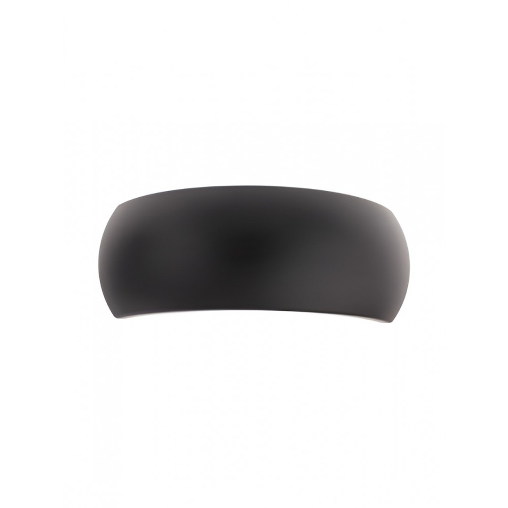 Wall lamp Smarter Brow, plastic, sand black, 1XE14, L.27 cm