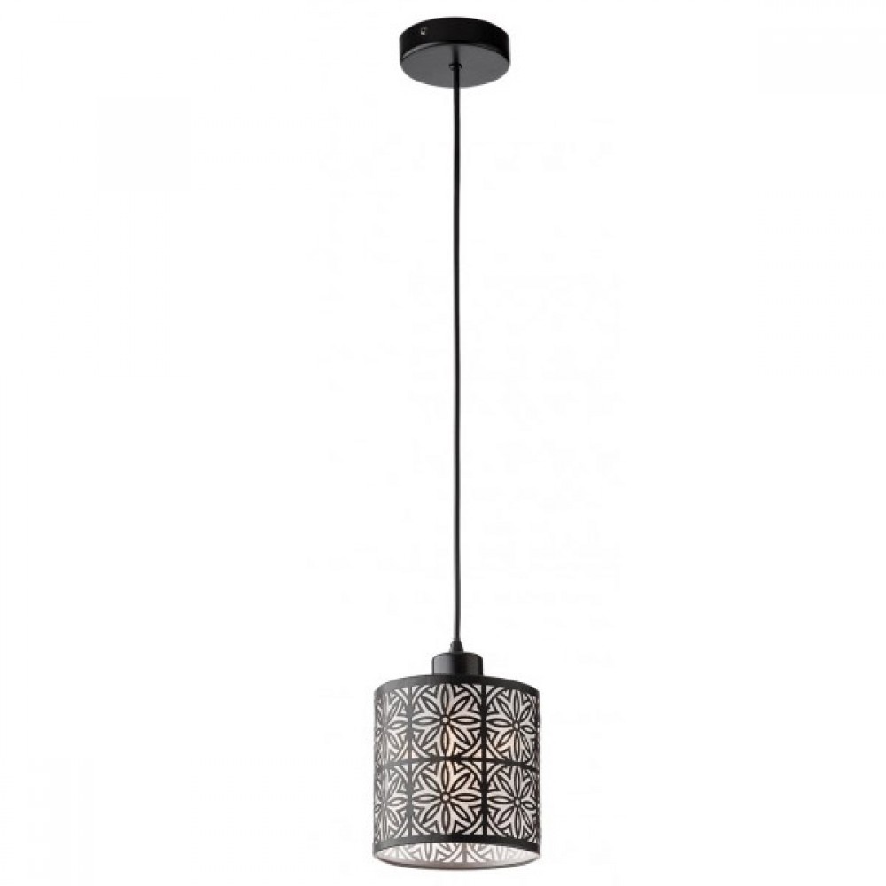 Suspension Smarter Vanilla, metal, black, 1XE27, D.14 cm
