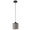 Suspension Smarter Vanilla, metal, black, 1XE27, D.14 cm