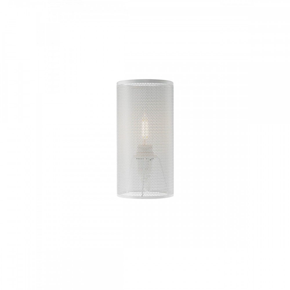 Table lamp Smarter Shadow, metal, white, 1XE14, H.20 cm