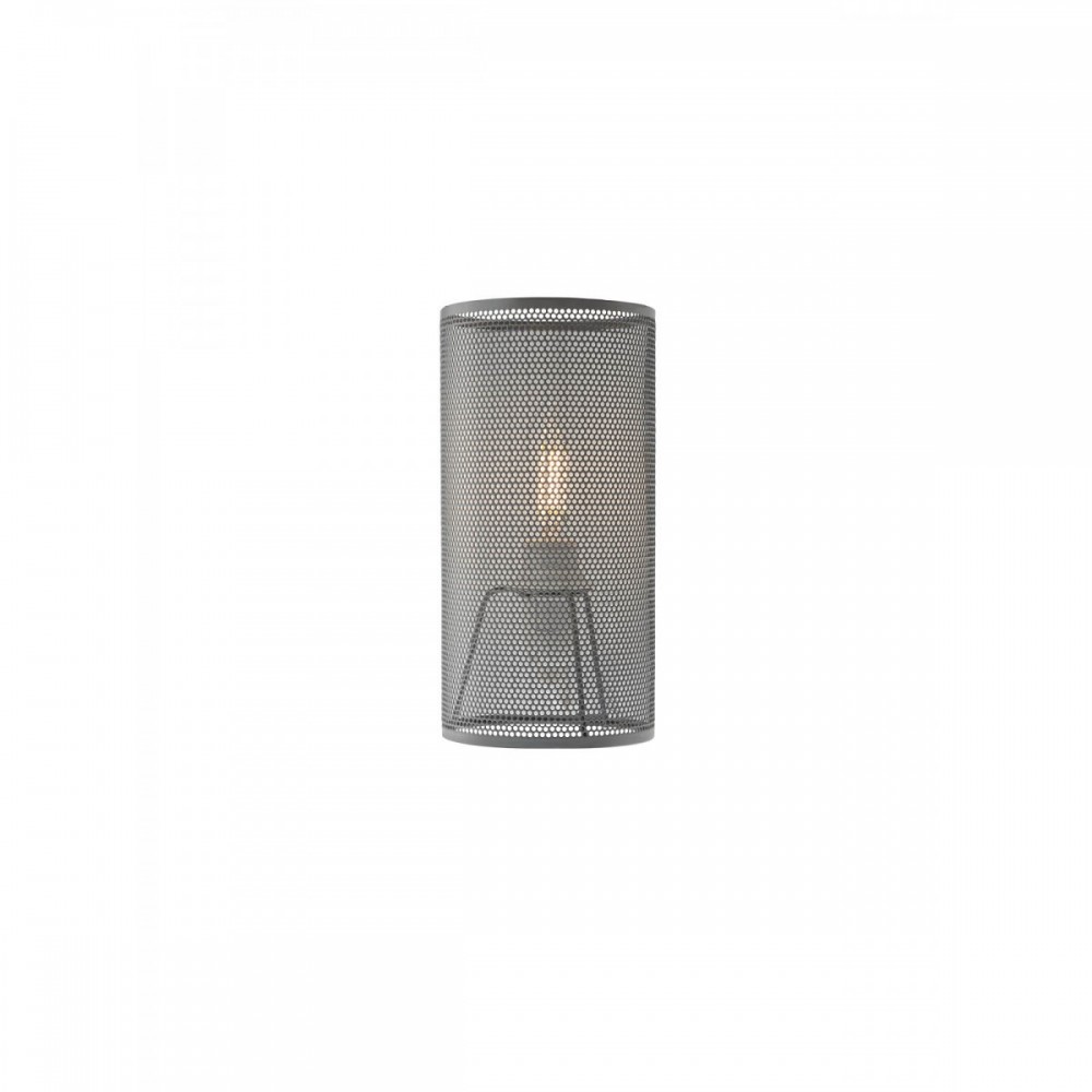 Table lamp Smarter Shadow, metal, grey, 1XE14, H.20 cm