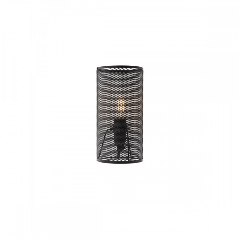 Table lamp Smarter Shadow, metal, black, 1XE14, H.20 cm