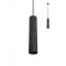 Suspension Smarter Axis, metal, matt black, 1XGU10, H.90 cm