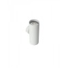 Wall lamp Smarter Axis, metal, matt white, 2XGU10, H.16 cm