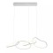 Suspension Redo Bias, metal, sand white, LED CCT, 90W, 9433 lumens, 3000K/4500K/6500K, L.120 cm