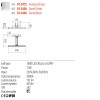 Wall lamp Redo Ikon, metal, sand black, LED, 7,3W, 453 lumens, warm white 3000K, L.30 cm