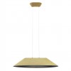 Pendant lamp Redo Akira, metal, sound-absorbing felt, olive/black, LED, 12W, 950 lumens, warm white 3000K, D.75 cm