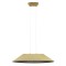 Pendant lamp Redo Akira, metal, sound-absorbing felt, olive/black, LED, 12W, 950 lumens, warm white 3000K, D.75 cm
