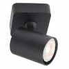 Ceiling lamp Smarter Cameo, metal, matt black, 1XGU10, L.11 cm