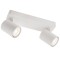 Ceiling lamp Smarter Cameo, metal, matt white, 2XGU10, L.25 cm