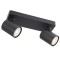 Ceiling lamp Smarter Cameo, metal, matt black, 2XGU10, L.25 cm