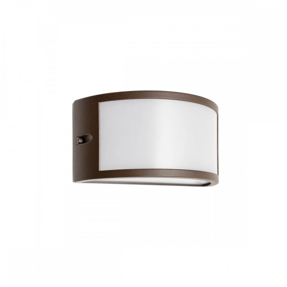 Wall lamp Smarter Asti, metal, dark brown, LED, 10W, 655 lumens, warm white 3000K, IP54