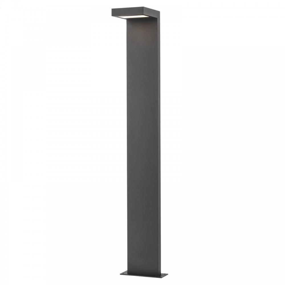 Pole Smarter Embo, metal, dark grey, LED, 8W, 655 lumens, warm white 3000K, H.78 cm, IP54