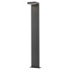 Pole Smarter Embo, metal, dark grey, LED, 8W, 655 lumens, warm white 3000K, H.78 cm, IP54