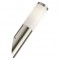 Wall lamp Smarter Colonna, metal, stainless steel, opal white polycarbonate, 1XE27, H.37 cm, IP44