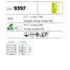 Wall lamp Smarter Marano, metal, polycarbonate, matt black, 1XE27, H.17 cm, IP44