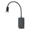 Wall lamp Redo Hello, metal, matt black, LED, 3W, 240 lumens, warm white 3000K, L.35 cm