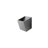 Wall lamp Redo Tobiko, metal, matt black, LED, 6W, 317 lumens, warm white 3000K, H.10 cm