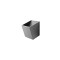 Wall lamp Redo Tobiko, metal, matt black, LED, 6W, 317 lumens, warm white 3000K, H.10 cm