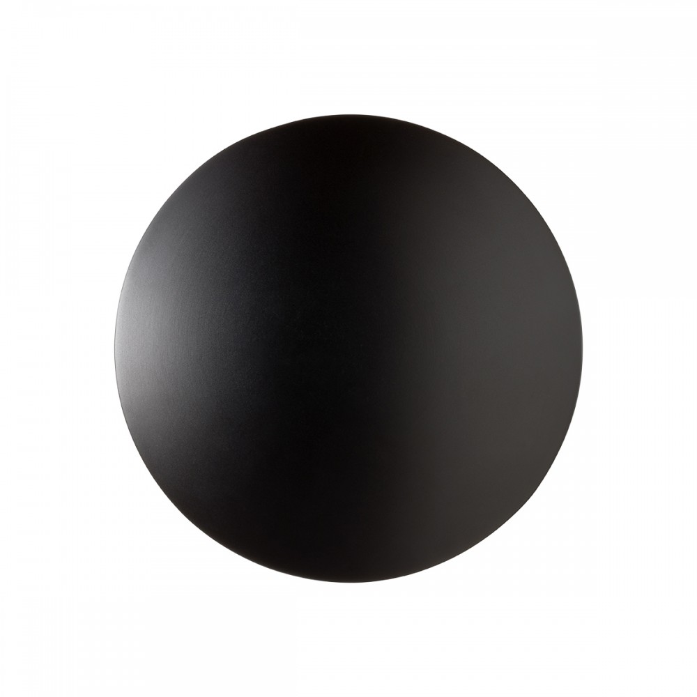 Wall lamp Redo Umbra, metal, matt black, LED, 18W, 1265 lumens, warm white 3000K, D.26 cm