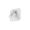 Wall lamp Redo Quda, metal, matt white, LED, 6W+3W, 530 lumens, warm white 3000K, H.13 cm