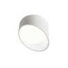 Ceiling lamp Redo Uto, metal, matt white, LED, 18W, 1278 lumens, warm white 3000K, D.14 cm