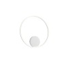 Wall lamp Redo Orbit, metal, sand white, LED, 40,5W, 3568 lumens, warm white 3000K, D.60 cm