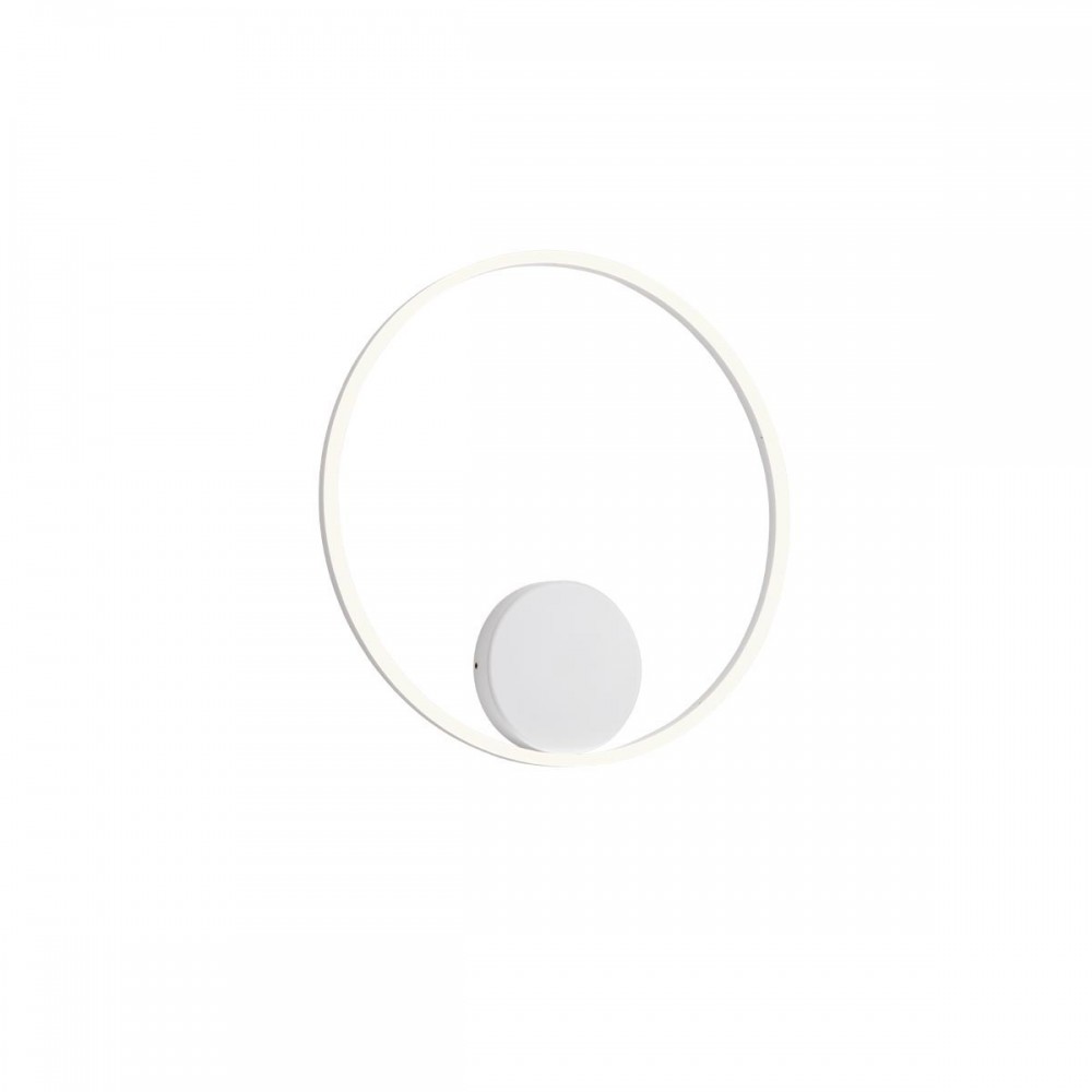 Wall lamp Redo Orbit, metal, sand white, LED, 40,5W, warm white 3000K, D.60 cm