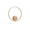 Wall lamp Redo Orbit, metal, bronze, LED, 44W, 3915 lumens, neutral white 4000K, D.60 cm