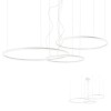 Pendant lamp Redo Orbit, metal, sand white, LED, 40,5W + 55W + 68W, 14556 lumens, neutral white 4000K