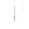 Pendant lamp Redo Tycon, metal, sand white, LED, 6W, 402 lumens, warm white 3000K, D.6 cm