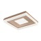 Ceiling lamp Redo Maya, metal, sand gold, LED, 55W, 3575 lumens, warm white 3000K, L.51 cm