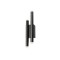Wall lamp Redo Madison, metal, black, LED, 16W, 1088 lumens, warm white 3000K, H.44 cm
