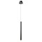 Suspension Redo Madison, metal, black, LED, 4W, 272 lumens, warm white 3000K, D.3 cm