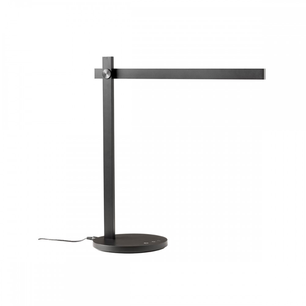Table lamp Redo Omeo, metal, sand black, dimmable, LED, 5,5W, 465 lumens, 3000K/4500K/6500K, H.43 cm