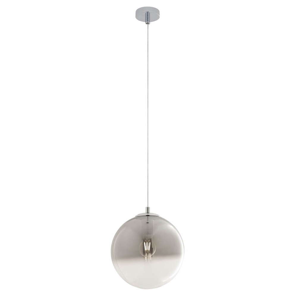 Suspension Redo Berry, metal, glass, chrome, 1XE27, D.25 cm