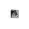 Wall lamp Redo Tomix, metal, sand black, LED, 3W, 133 lumens, warm white 3000K, H.9 cm