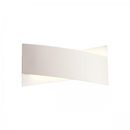 Wall lamp Redo Xavier, metal, sand white, LED, 17W, 1223 lumens, warm white 3000K, L.25 cm