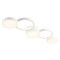 Ceiling lamp Redo Cronos, metal, sand white, dimmable, LED, 65W, 4137 lumens, warm white 3000K, L.95 cm