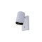 Orientable wall lamp Redo Delphi, metal, sand white, 1XGU10, H.13 cm
