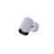 Orientable wall lamp Redo Delphi, metal, sand white, 1XGU10, L.13 cm