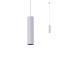 Suspension Redo Delphi, metal, sand white, 1XGU10, D.7 cm