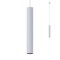 Suspension Redo Delphi, metal, sand white, 1XGU10, D.7 cm