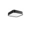 Ceiling lamp Redo Yomo, metal, sand black, dimmable, LED, 32W, 2345 lumens, warm white 3000K, L.30 cm