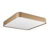 Ceiling lamp Redo Yomo, metal, sand gold, dimmable, LED, 60W, 3545 lumens, warm white 3000K, L.50 cm