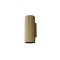 Wall lamp Redo Delphi, metal, matt gold, 2XGU10, H.18 cm