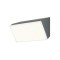 Wall lamp Redo Tokyo, metal, dark grey, LED, 12W, 1230 lumens, neutral white 4000K, H.18 cm, IP54