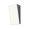 Wall lamp Redo Tokyo, metal, dark grey, LED, 12W, 1150 lumens, warm white 3000K, H.18 cm, IP54